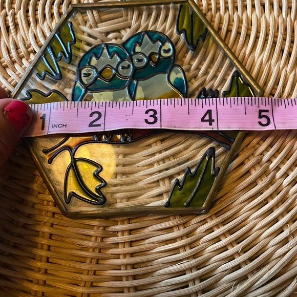 Love birds vintage suncatcher - Picture 4 of 6